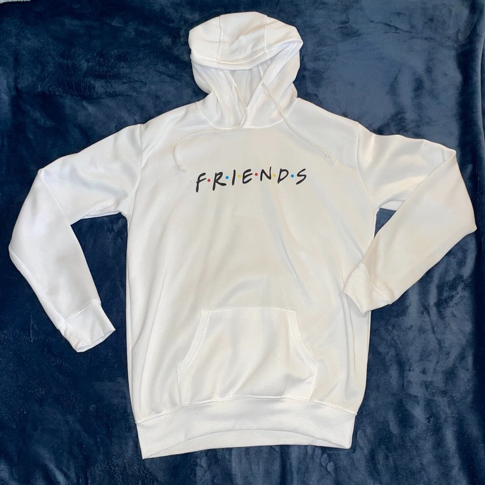White Friends hoodie